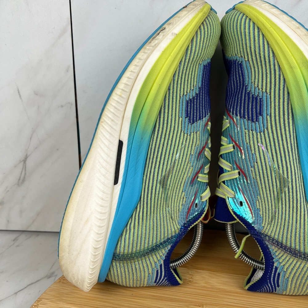 Hoka One Cielo X1 Mens Size 9 Evening Sky Lettuce Running Shoes 1147910 ENN - Picture 5 of 12